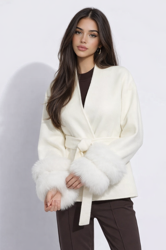 The Victoria Moss in Cream