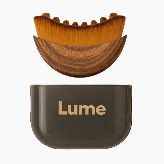 Lume Lymphatic Face Contour Brush