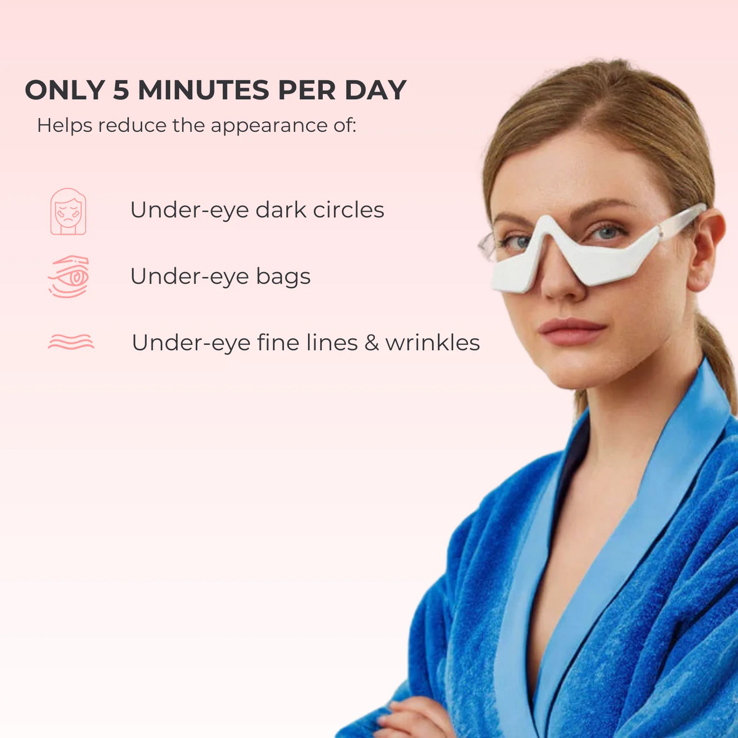 Lume Red Light Under-Eye Glasses